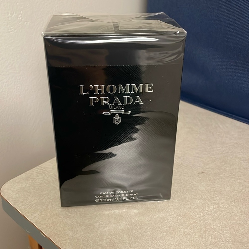 Prada L’Homme Eau De Toilette 3.3 Oz.